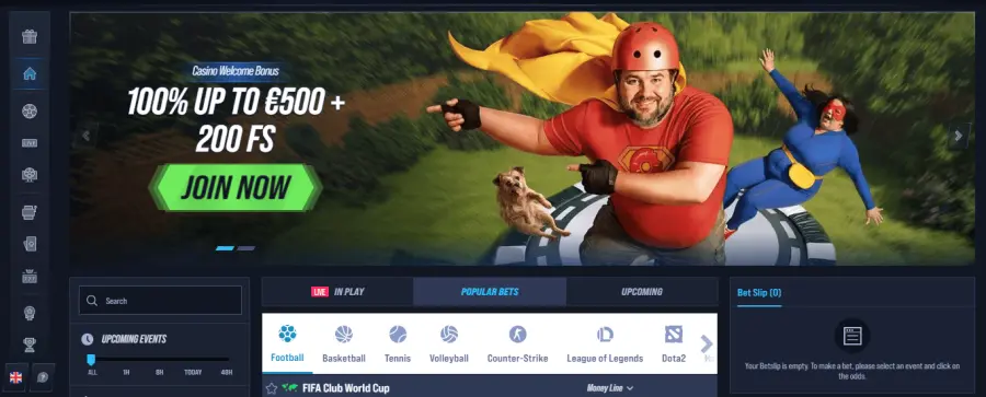 Casino vegas hero